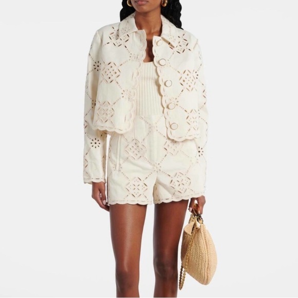 Veronica Beard Adelaide Jacket in Ecru (Worn Once!) - Picture 3 of 8